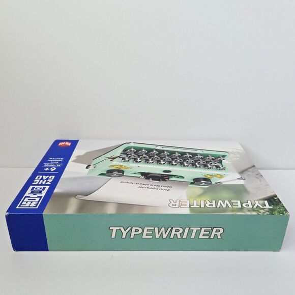 Zhe Gao Building Blocks Set Retro Typewriter Micro Mini Build Kit - Picture 5 of 11